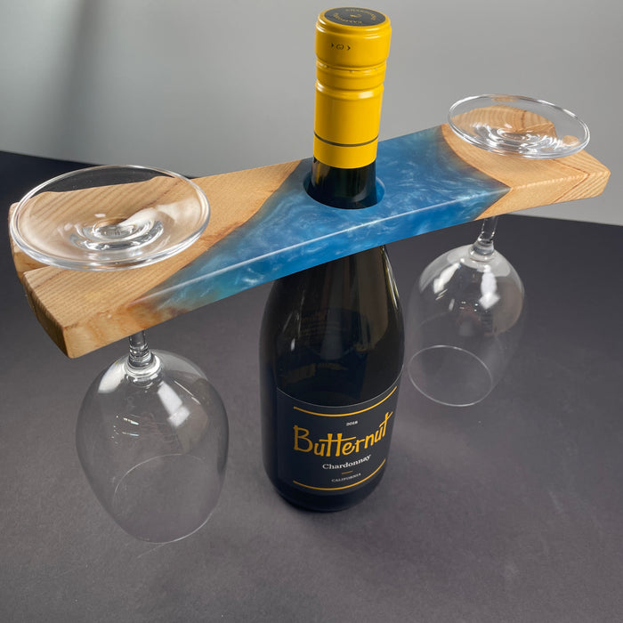 Modern Wine Caddy Router Template (Clear Acrylic)