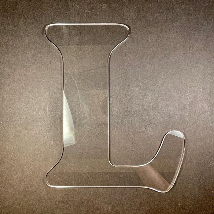 Jumbo Letter Router Templates (Clear Acrylic)