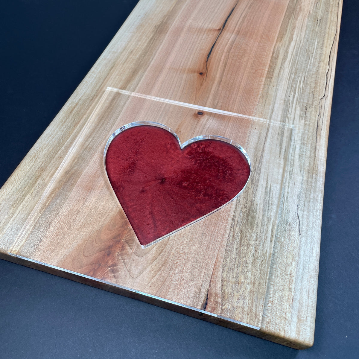 Heart Router Template (Clear Acrylic) — Jeff Mack Supply