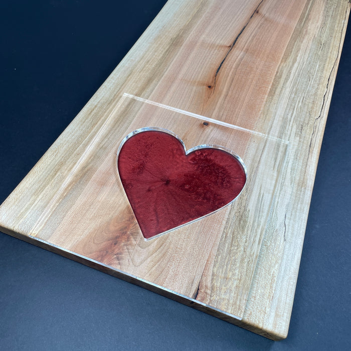Heart Router Template (Clear Acrylic) — Jeff Mack Supply