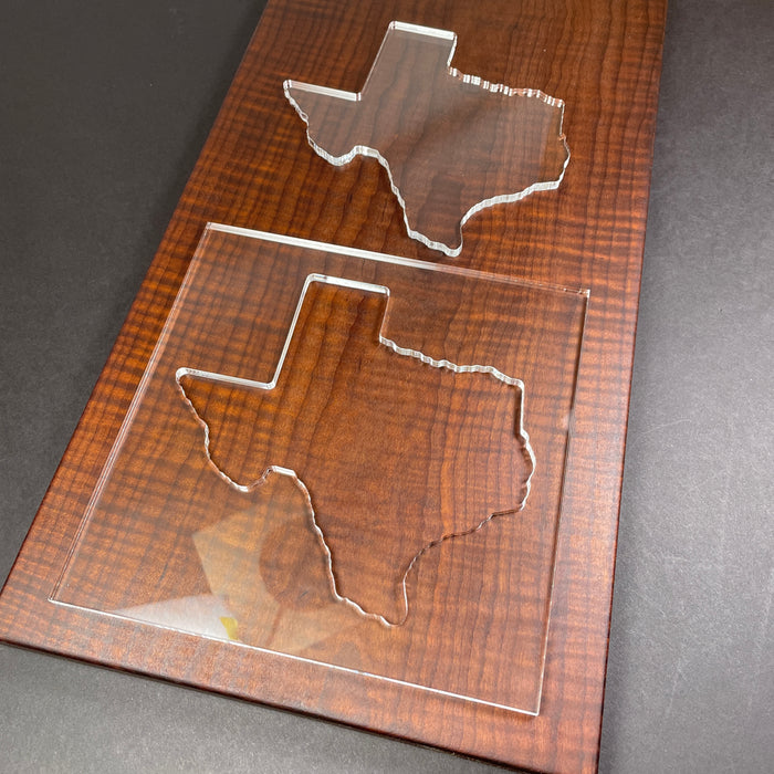 Texas Router Template (Clear Acrylic)
