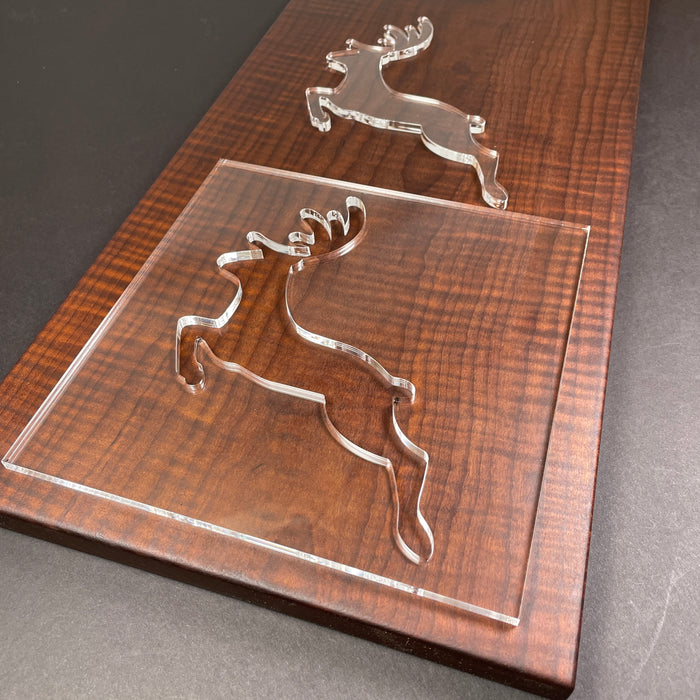 Deer Router Template (Clear Acrylic)