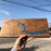 Custom, Jeff Mack Designs epoxy and wood sign featuring Lake Sakakawea in North Dakota..
