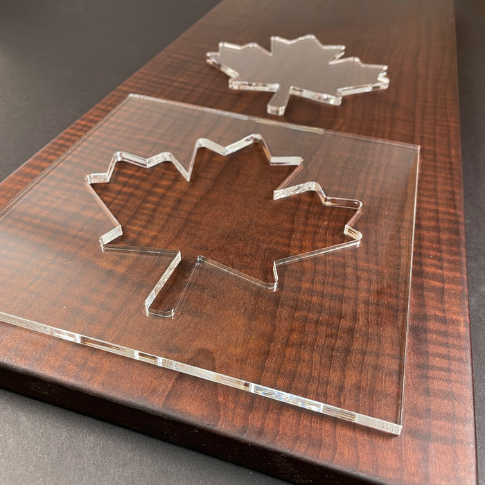 Maple Leaf Router Template (Clear Acrylic)