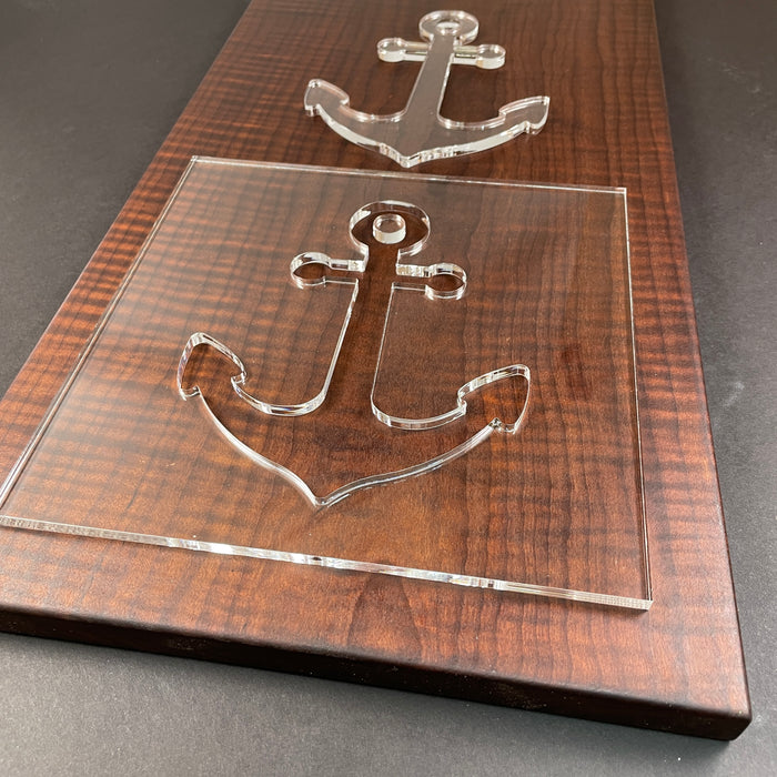 Anchor Router Template (Clear Acrylic)