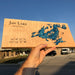 Custom, Jeff Mack Designs epoxy and wood sign featuring Jan Lake in Saskatchewan, Canada.