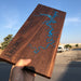 Custom, Jeff Mack Designs epoxy and wood sign featuring Bull Shoals Lake in The Ozark Mountains.