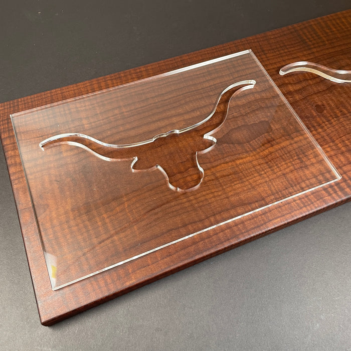 Longhorn Router Template (Clear Acrylic)