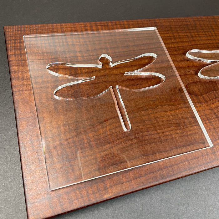 Dragonfly Router Template (Clear Acrylic) — Jeff Mack Supply