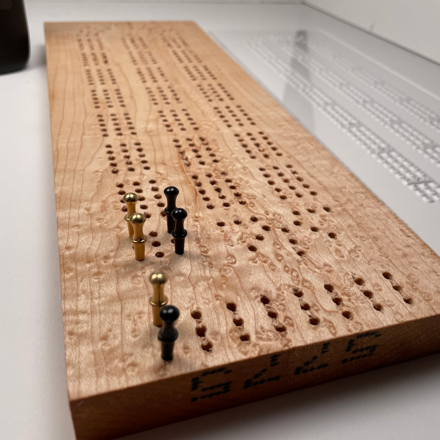 Cribbage Board Project Kit (beginner project kit) — Jeff Mack Supply