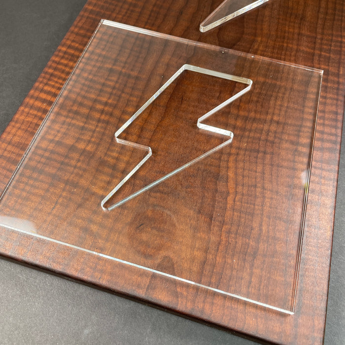 Lightning Bolt Router Template (Clear Acrylic)