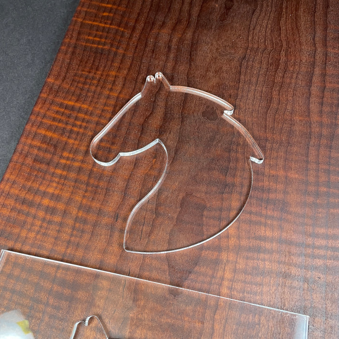 Horse Router Template (Clear Acrylic)