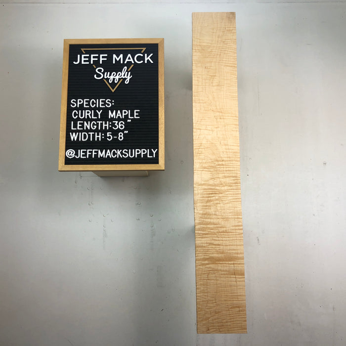 DIY Curly Maple Dimensional Boards