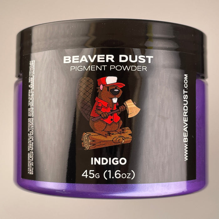 Indigo Mica Powder - Beaver Dust Pigments