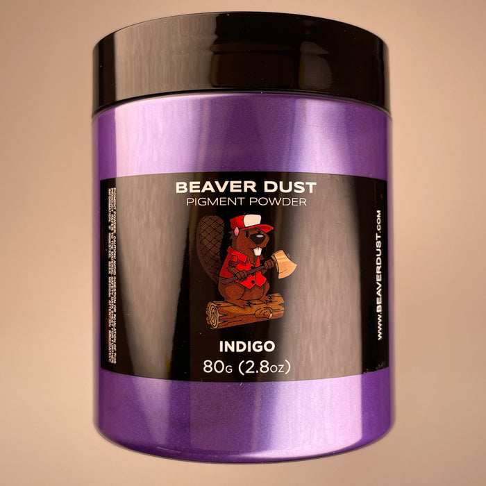 Indigo Mica Powder - Beaver Dust Pigments