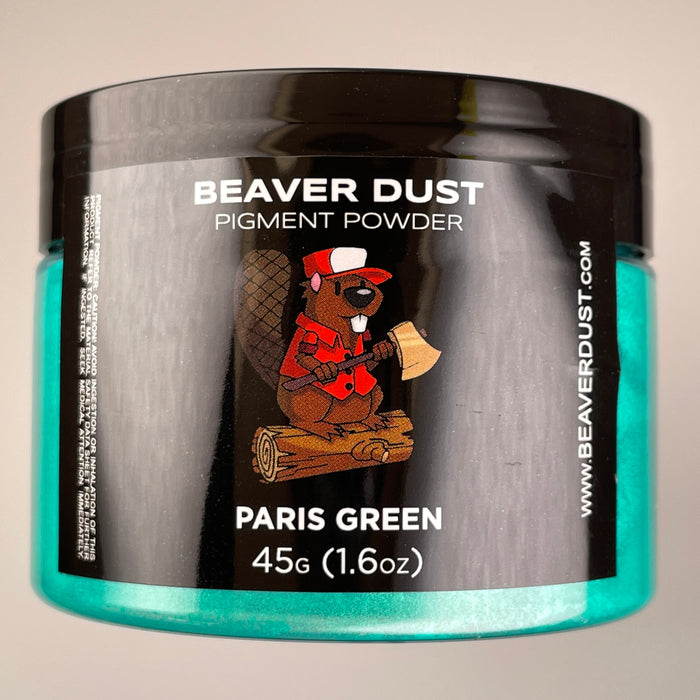 Paris Green Mica Powder - Beaver Dust Pigments