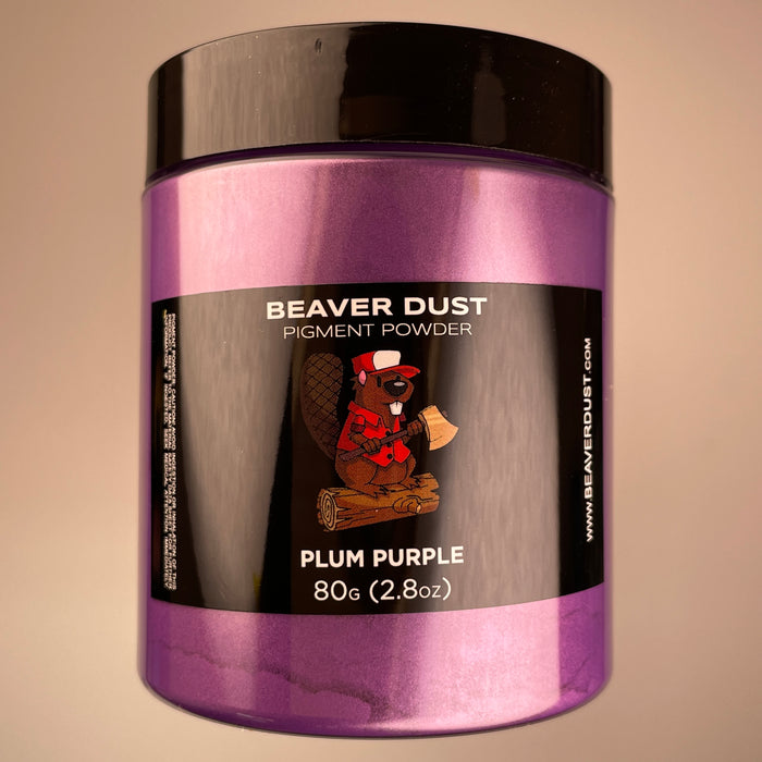 Plum Purple Mica Powder - Beaver Dust Pigments