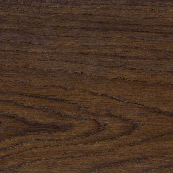 one of the darker finishes showing a rich chocolate natural oil displayed on white oak