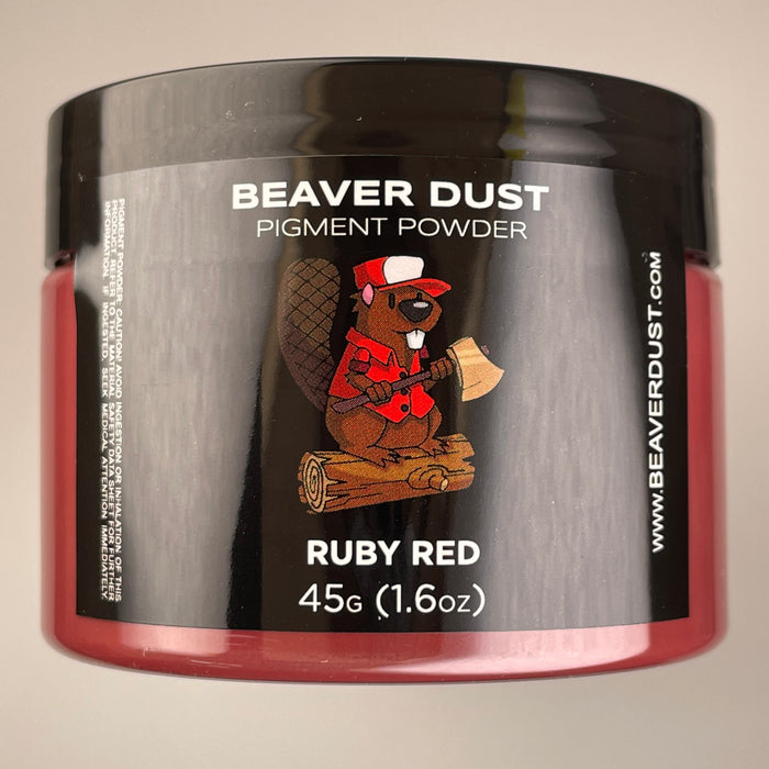 Ruby Red Mica Powder - Beaver Dust Pigments — Jeff Mack Supply