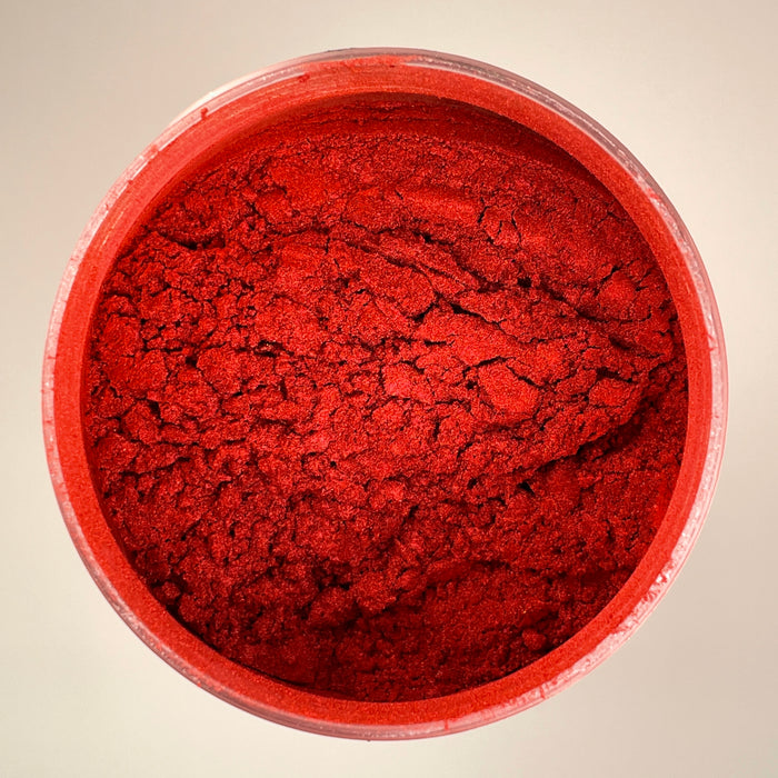 Ruby Red Mica Powder - Beaver Dust Pigments