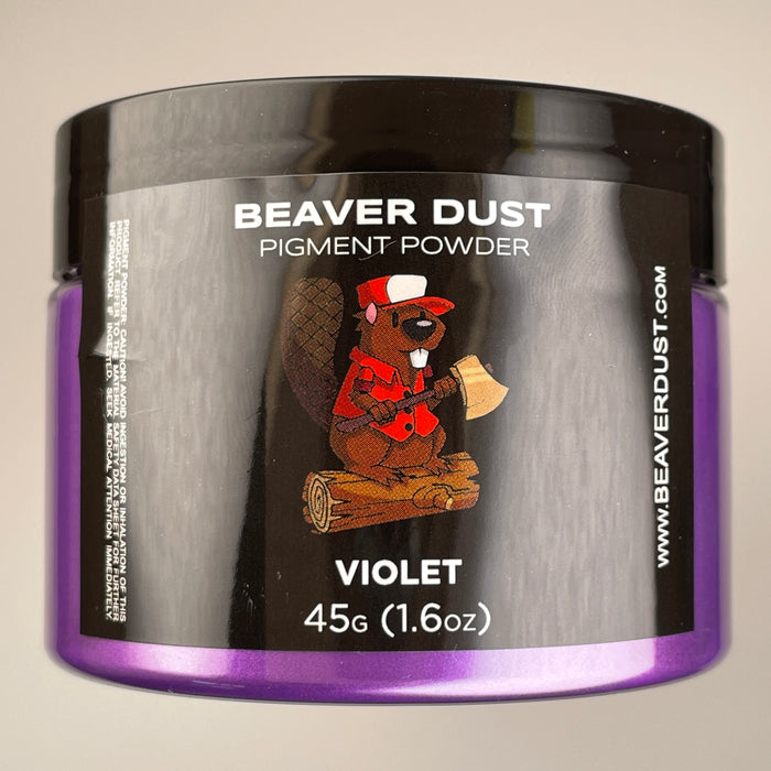 Violet Mica Powder - Beaver Dust Pigments