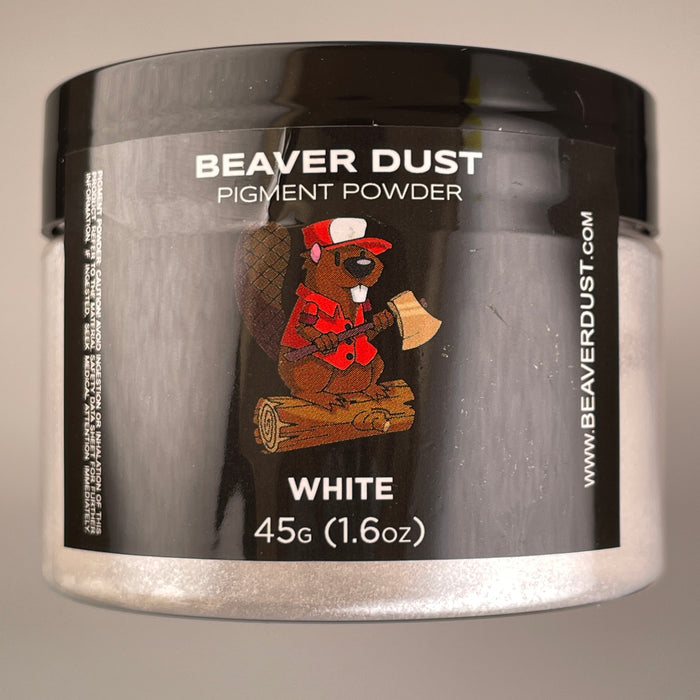 White Mica Powder - Beaver Dust Pigments