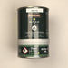 medium size oil container with green exterior and instructions for how to use it